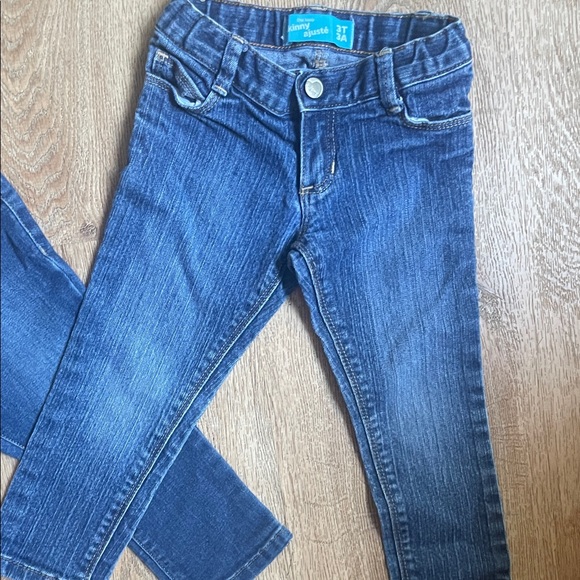 Garanimals | Blue Denim Skinny Jeggings Trio | Size 2T - Picture 6 of 7